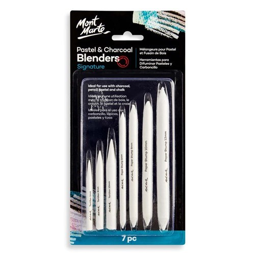 Mont Marte Pastel & Charcoal Blenders 7pc