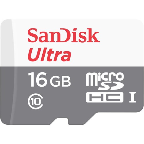 Sandisk 16gb Micro Sdhc Ultra Class 10 Up To 80mb/s Without Adapter