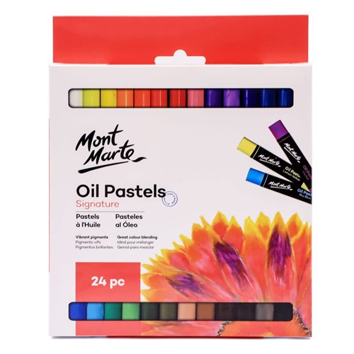 Mont Marte Oil Pastels 24pce