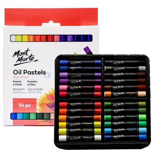 Mont Marte Oil Pastels 24pce