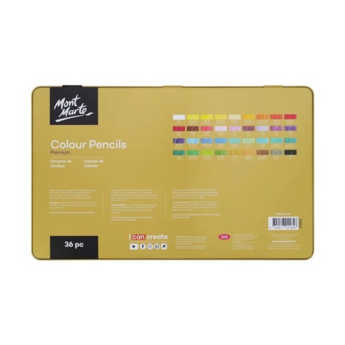 Mont Marte Colour Pencils Premium 36pc