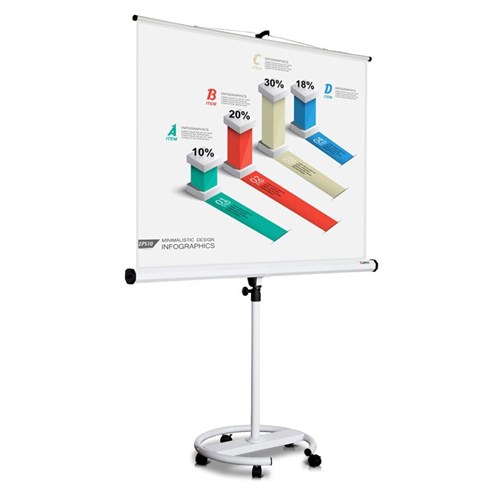 Comix Portable Fold-up Projector Screen with Aluminium Case_2 - Theodist