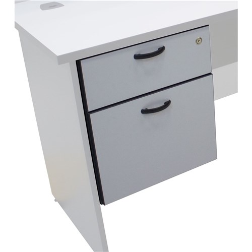 Hanging Pedestal 2 Drawers Bottom Drawer Filing Type 410x470x470mm - Theodist