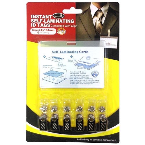 DataMax No. B SLID Instant Self-Laminating ID Tags - Theodist