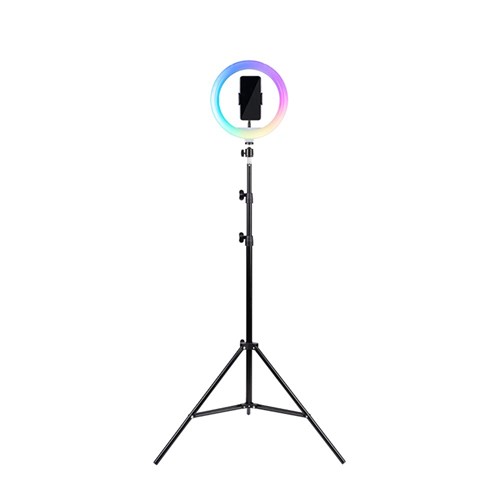 Havit ST7026 RGB LED Phone Holder with Tripod - Theodist