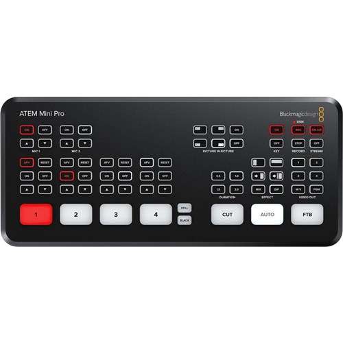 Blackmagic Design ATEM Mini Pro HDMI Live Stream Switcher - Theodist