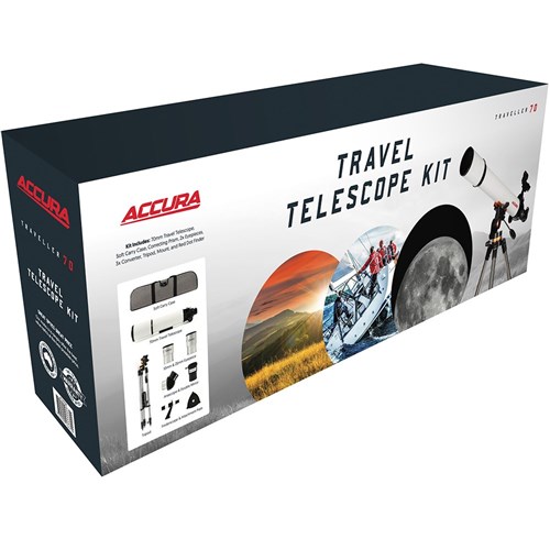 Accura ACTR70R Traveller 70 Telescope Kit with Carry Case_1 - Theodist