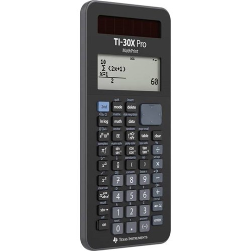 Texas Instruments TI-30X Pro MathPrint CAS Calculator_1 - Theodist