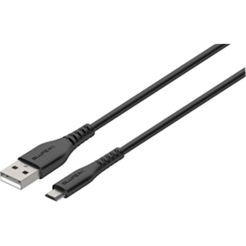 Blupeak 1.2m Micro USB Charge & Sync Cable - Black