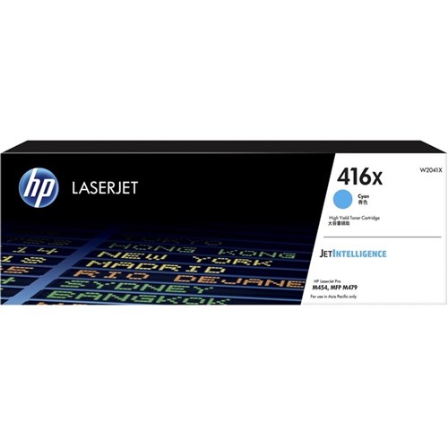 HP 416X High Yield Cyan Original LaserJet Toner Cartridge - Theodist