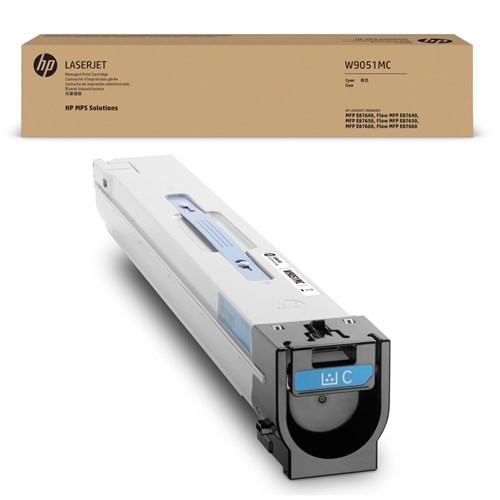 HP W9051MC Cyan Managed LaserJet Tone - Theodist