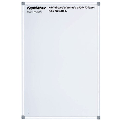 DataMax WB1812 Acrylic Magnetic Whiteboard 1800x1200mm - Theodist