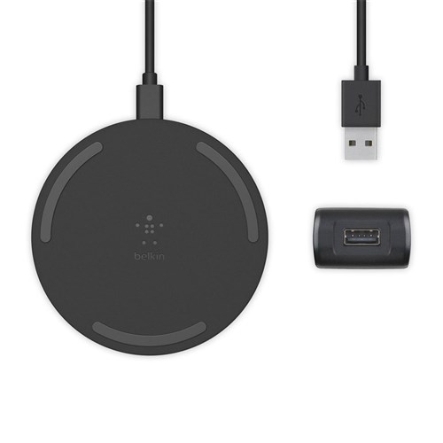 Belkin BoostCharge 15W Wireless Charging Pad - Black