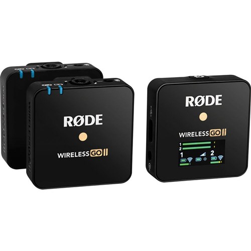 Rode Wireless GO II 2-Person Compact Digital Wireless Microphone System/Recorder - Theodist