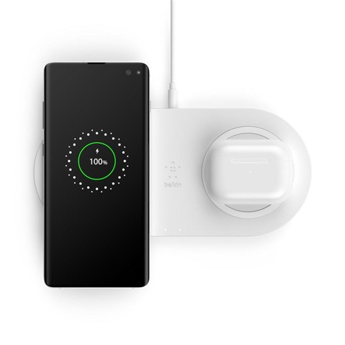 Belkin Boost Charge Dual Wireless Charging Pads - White