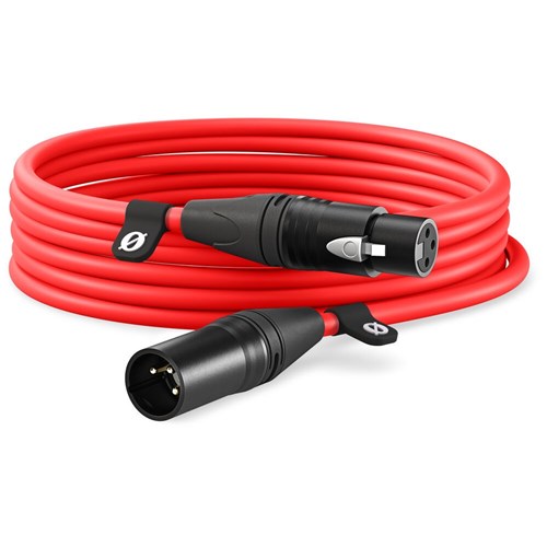 RODE XLR Male to XLR Female Cable (6m, Red)